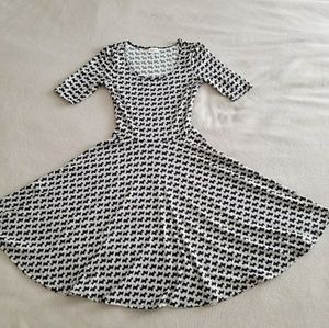 LuLaRoe Scottie Dog Nicole Dress