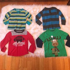 Toddler Boy 3T long sleeve shirt bundle