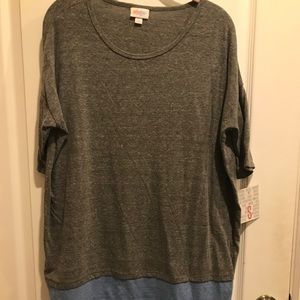 Lularoe BNWT 2 tone Irma