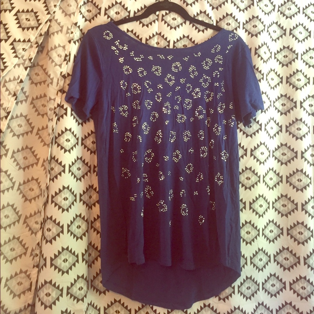 Dark blue juicy couture top!