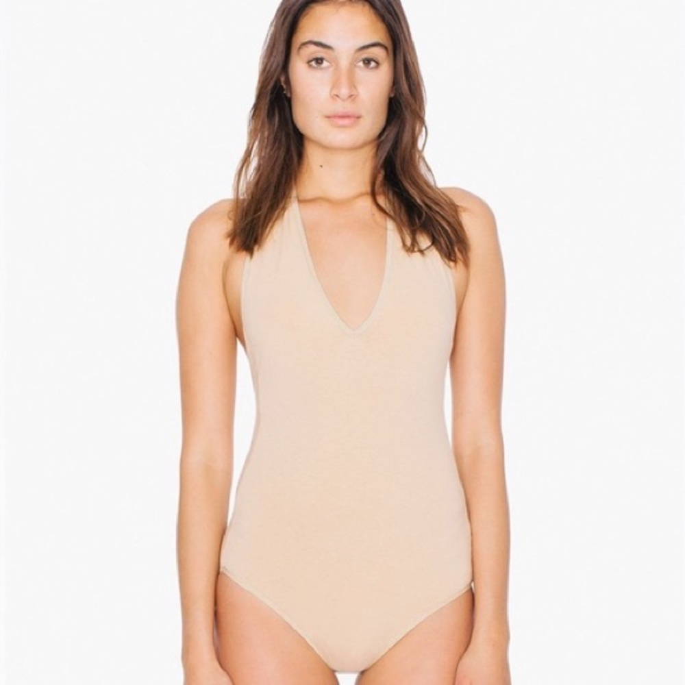 American Apparel halter one piece