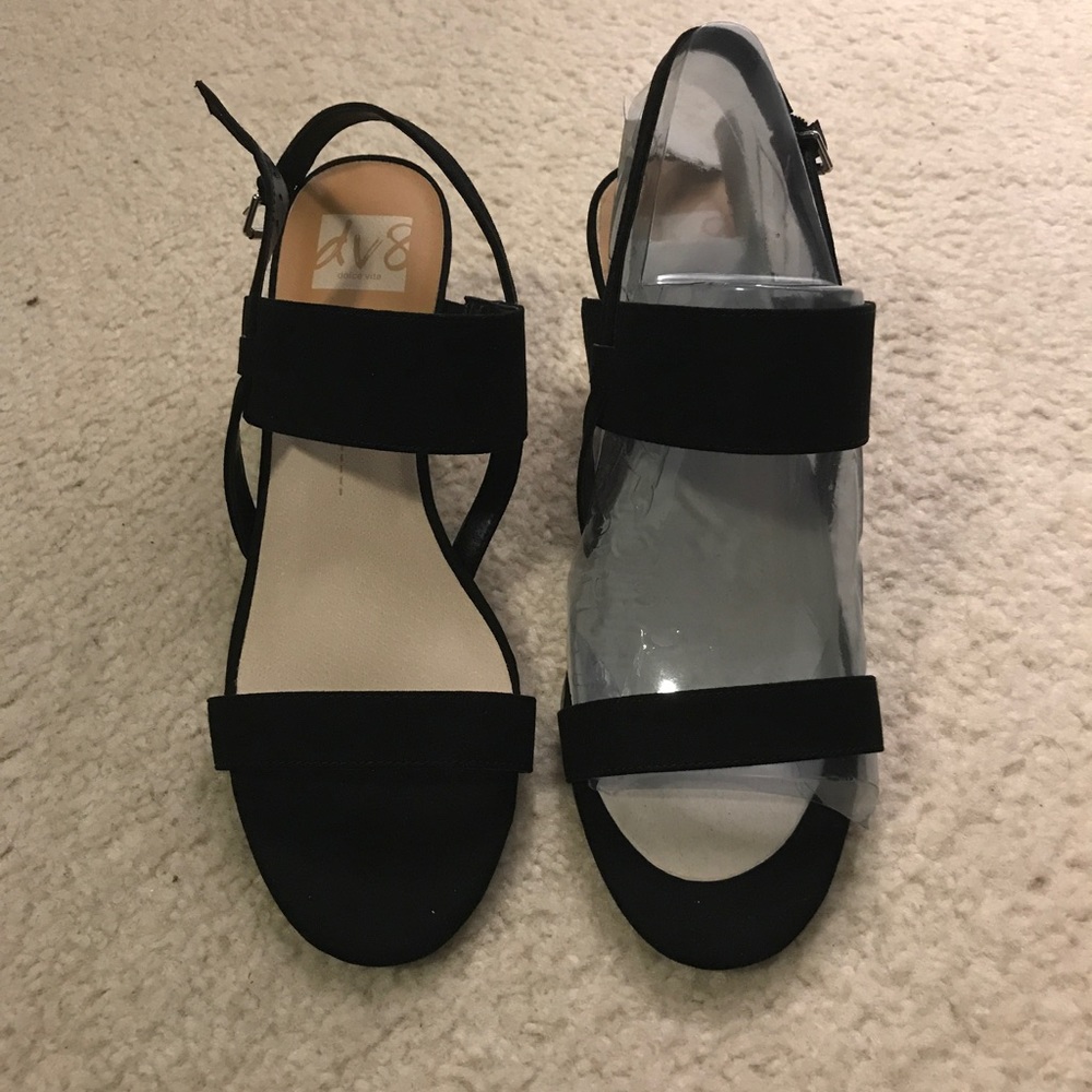 DV8 Faux Suede Wedge