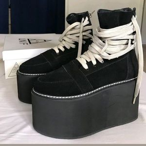 UNIF Nobody platform- US size 6,brand new with box