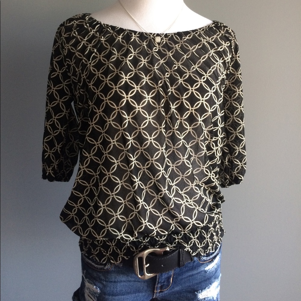 The Limited Sheer Top