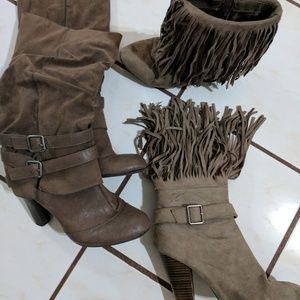 Suede Boots