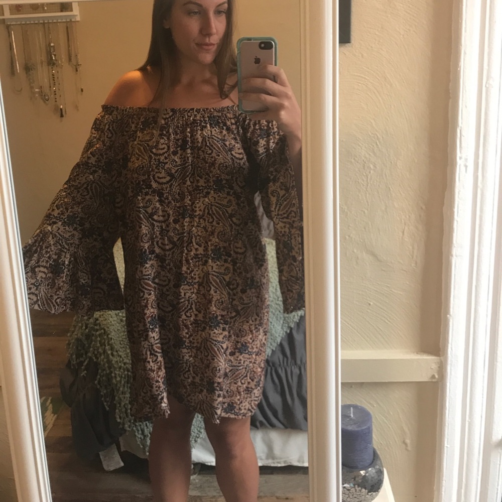 *LAST CALL* Boho Off The Shoulder Dress