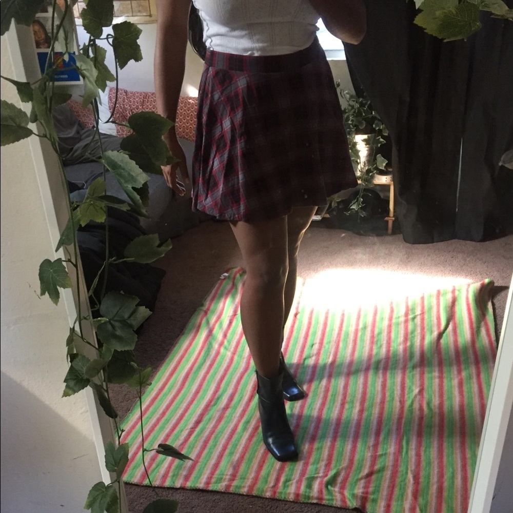 Plaid Skirt