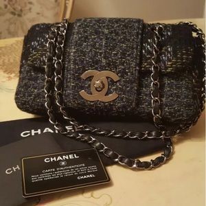 Chanel Flap Fantasy Tweed Authentic Retails $4800