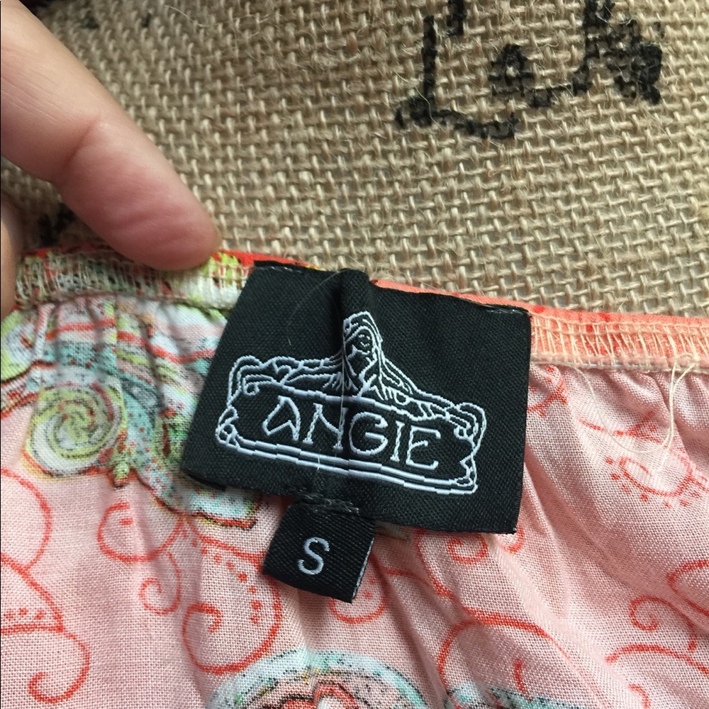 Multicolored spaghetti strapped romper