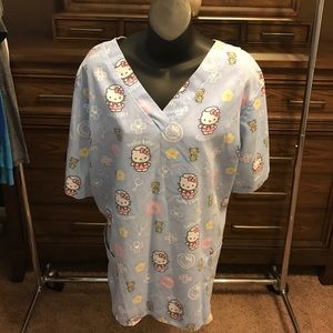 Hello Kitty Scrub Top