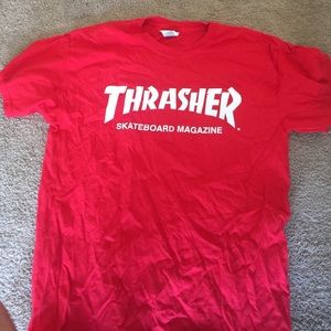 Thrasher Shirt Red