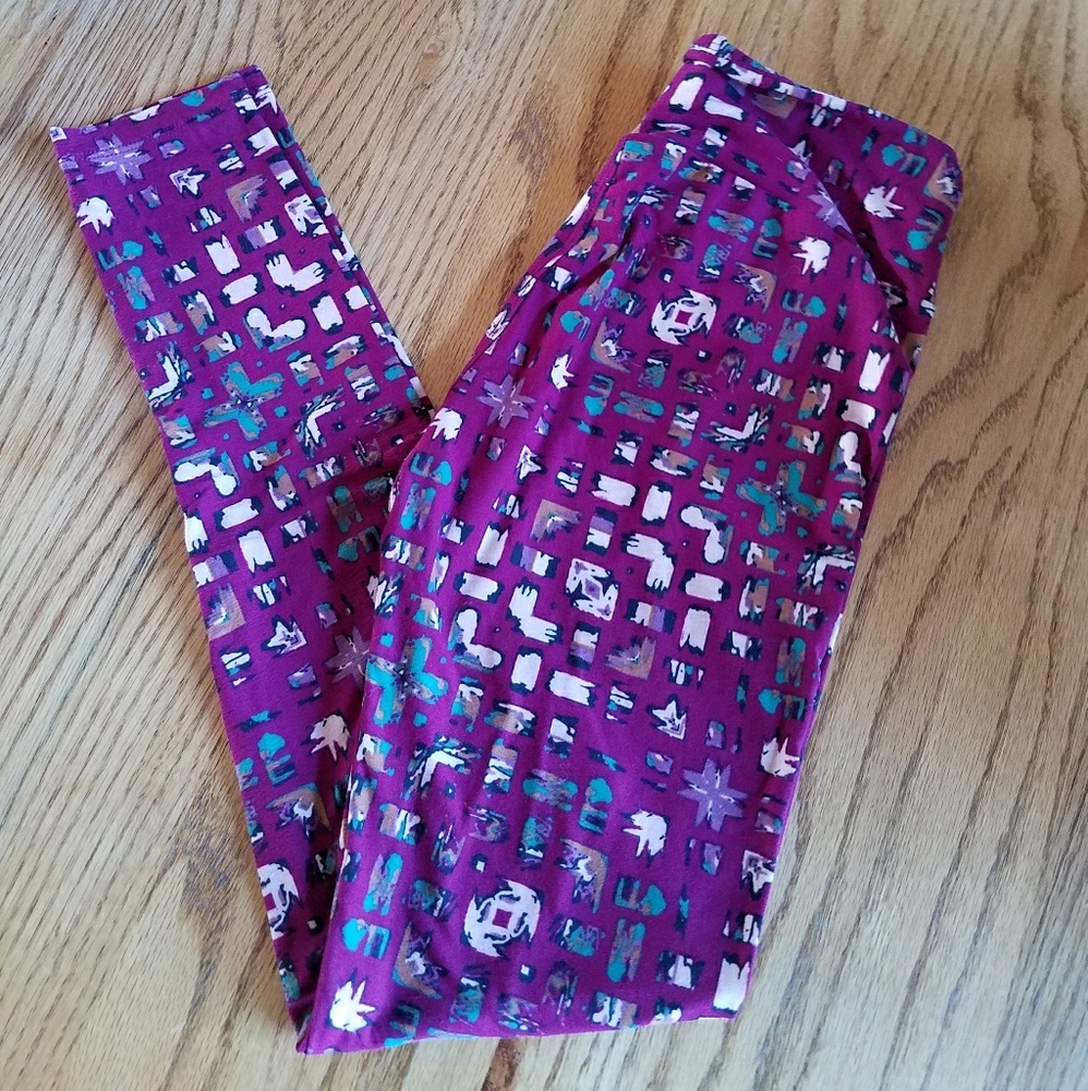 LuLaRoe OS leggings, never worn