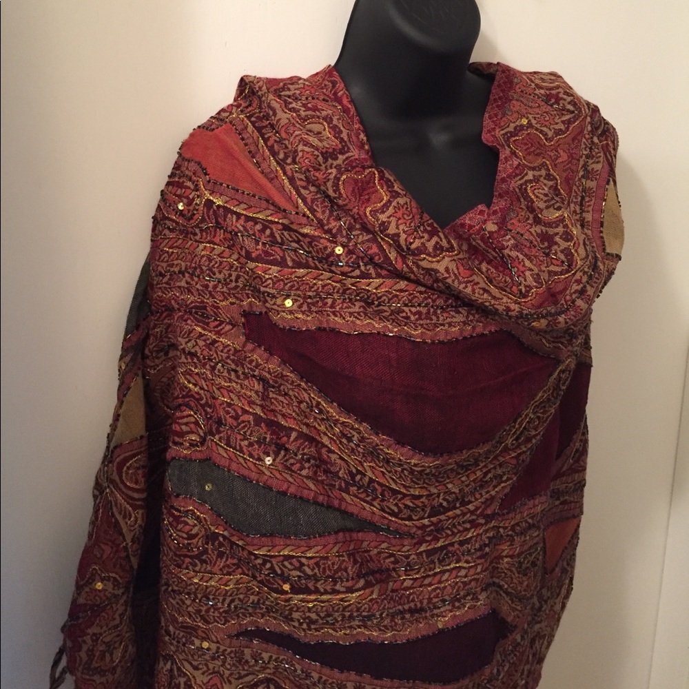 Formal Pashmina Shawl /Wrap —HOLD