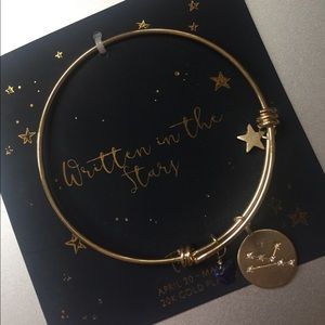 TAURUS written in the stars bangle