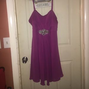 Purple Semi-Formal Dress
