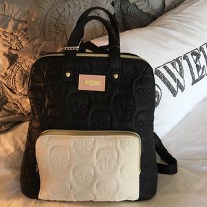 This cute Skull Back Pack from Betsey Johnson 💀