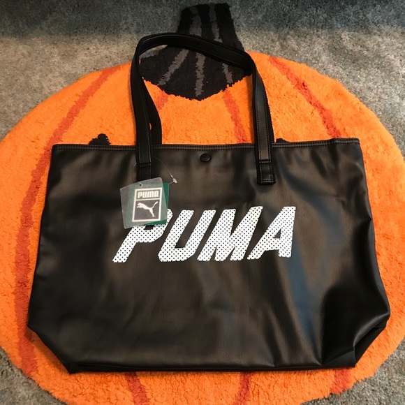 puma tote bag orange