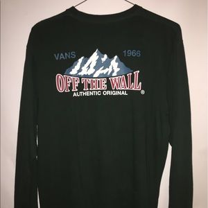 Vans Forest green pocket long sleeve