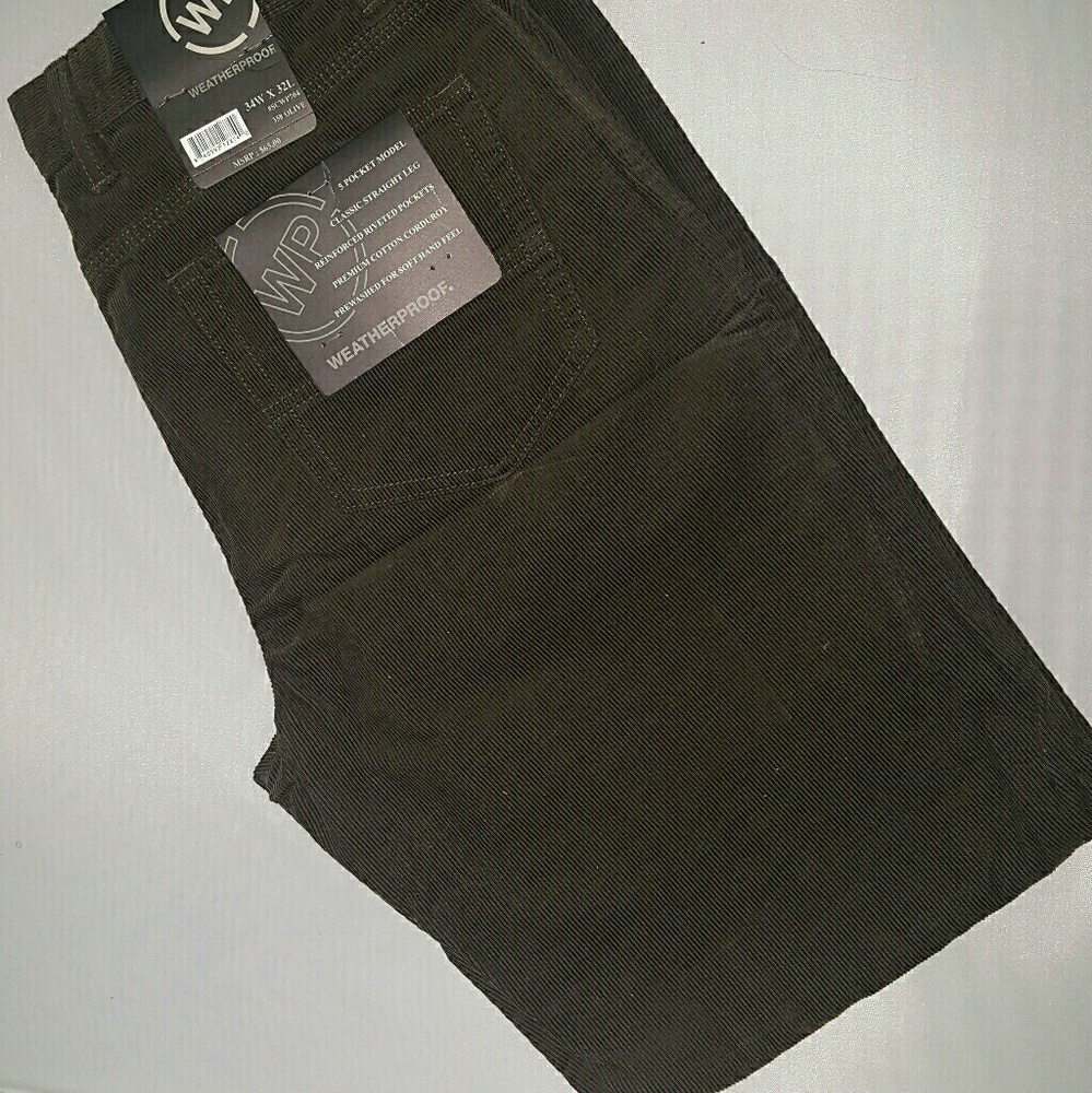 weatherproof brown pants 32LX34W