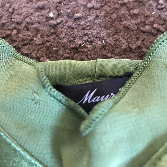 Size medium satin green tank - Picture 4 of 5