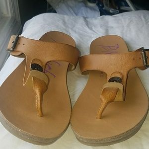 Blowfish Tan Sandals