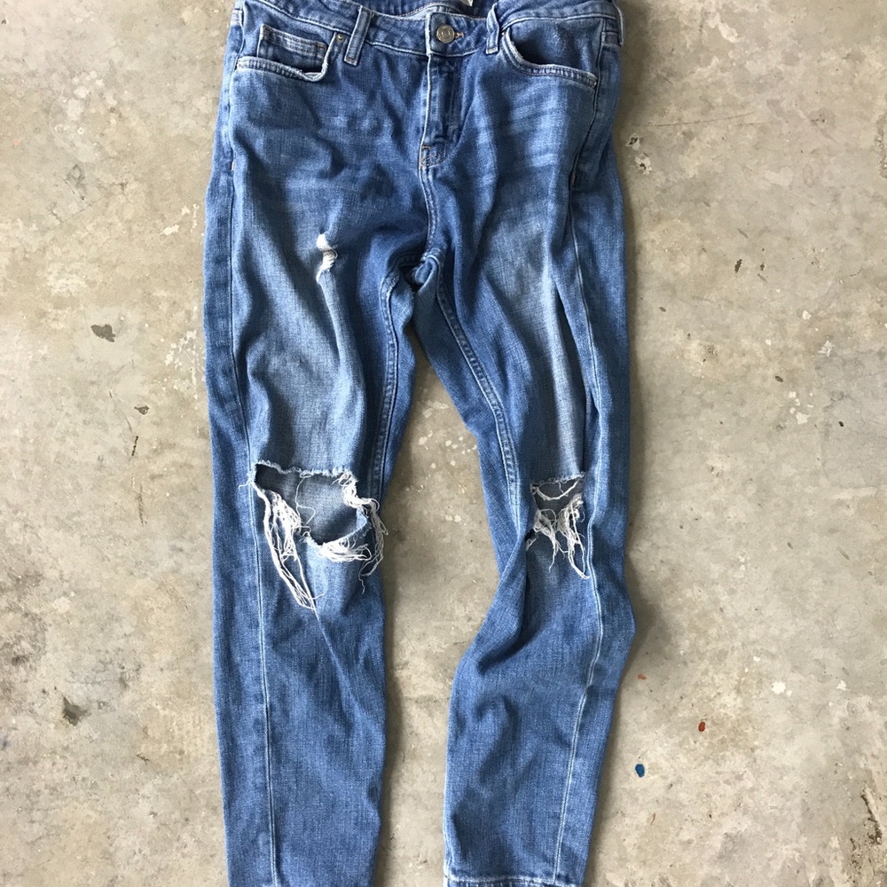 HP 🎉 Topshop Moto Jeans/Size 26 (will fit size 28)