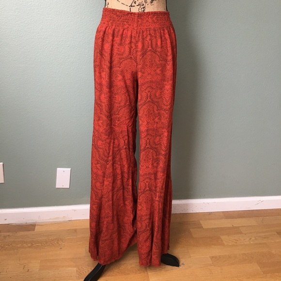 Free People Pants - Free People size small paisley flare pants!