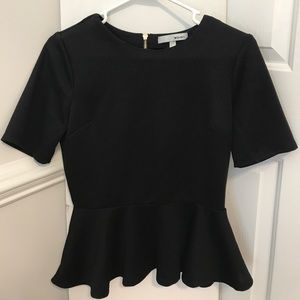 Black Peplum Too