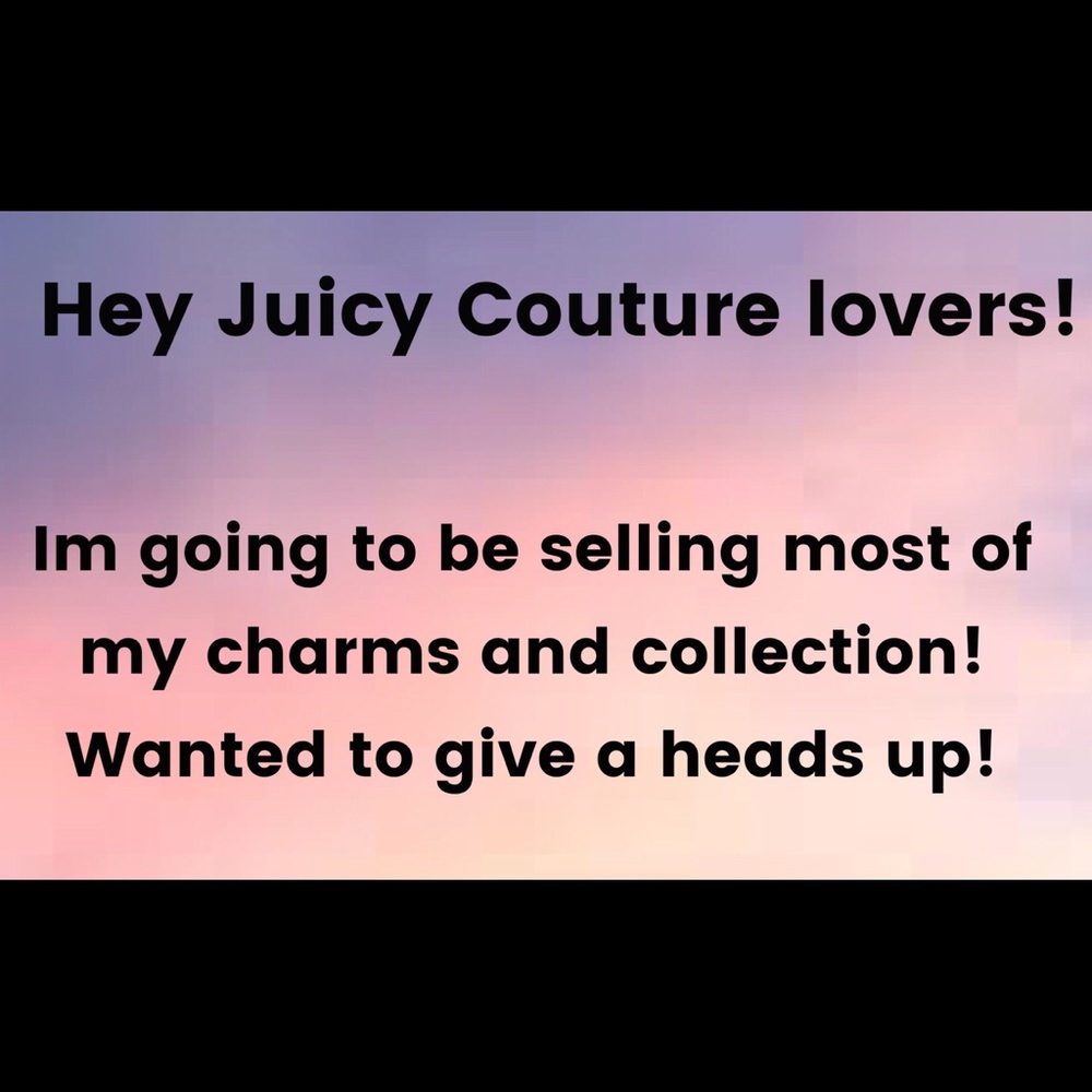 Juicy Couture Charms