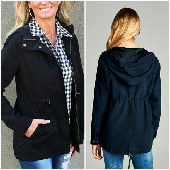 Blue Utility Jacket - Picture 2 of 3