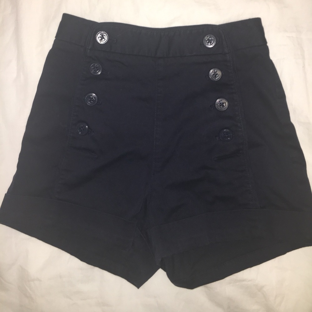 High waisted shorts
