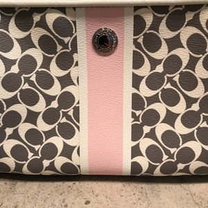 Coach makeup bag