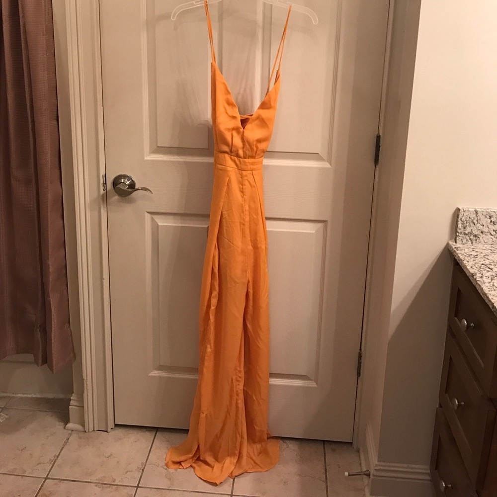 Gold jumpsuit