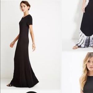 Black maxi dress from Forever 21. Only worn once.