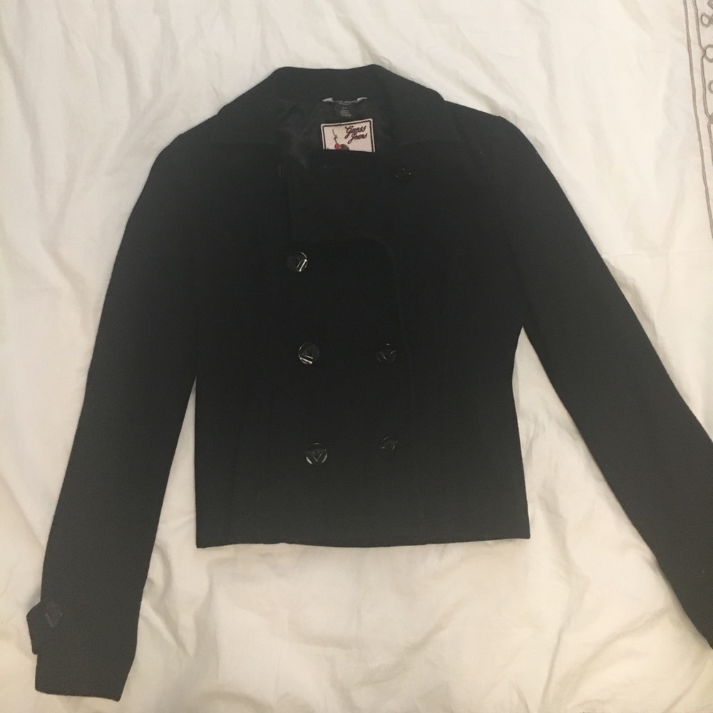 Guess Jeans Short black peacoat
