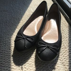 New Banana Republic Black Flats - 9.5