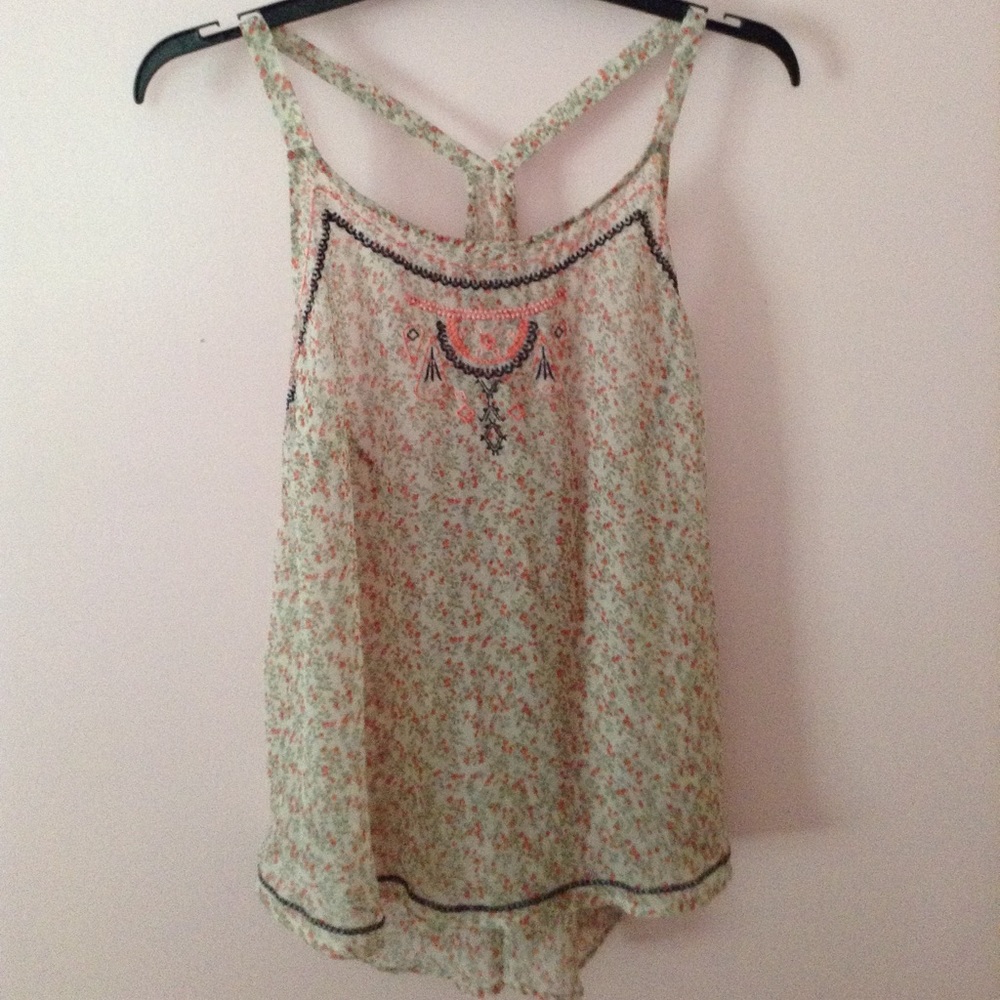 Maurice's floral tank