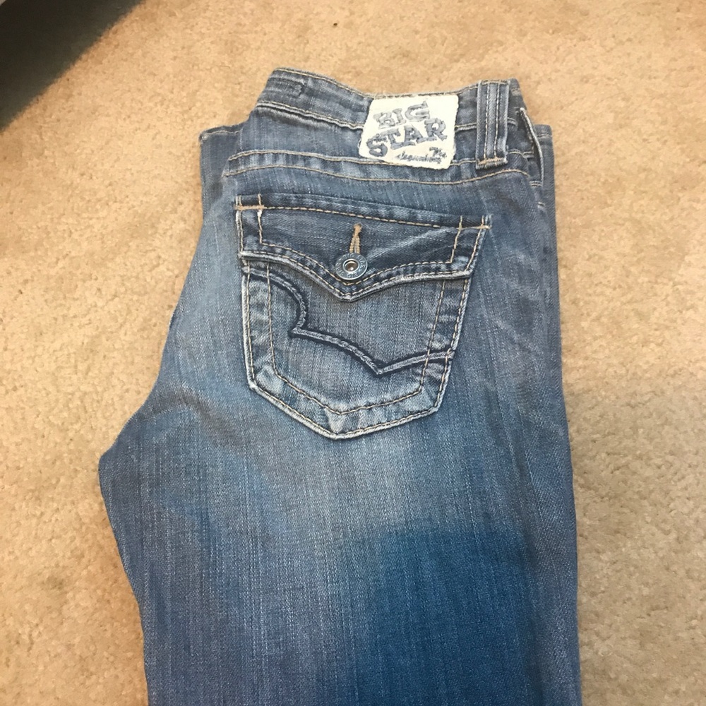 Big star book cut jeans