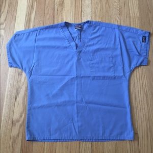 Ceil blue scrub top