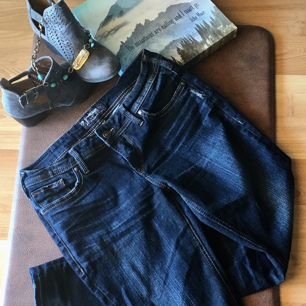 Silver Aiko Jeans
