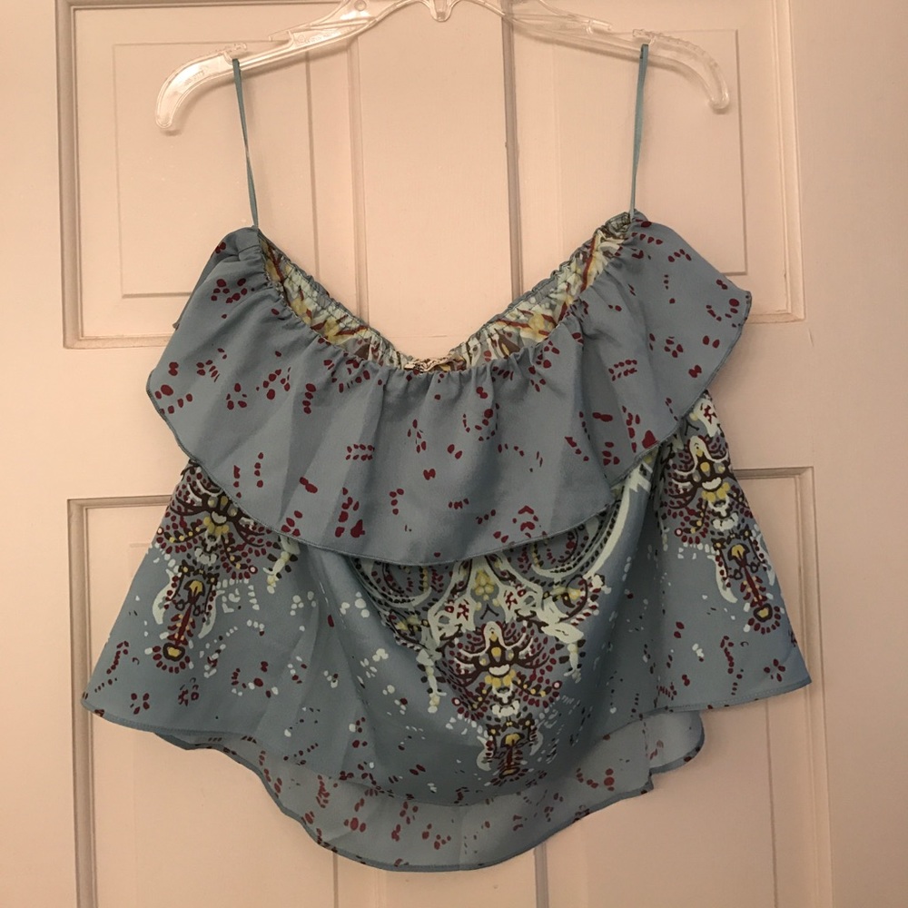 Free People Patterned Tube Top