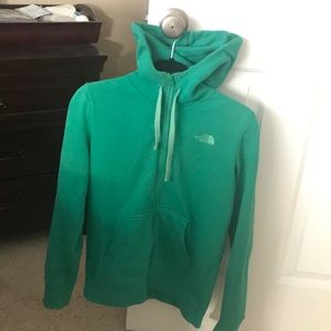 Northface zip up Sweatshirt