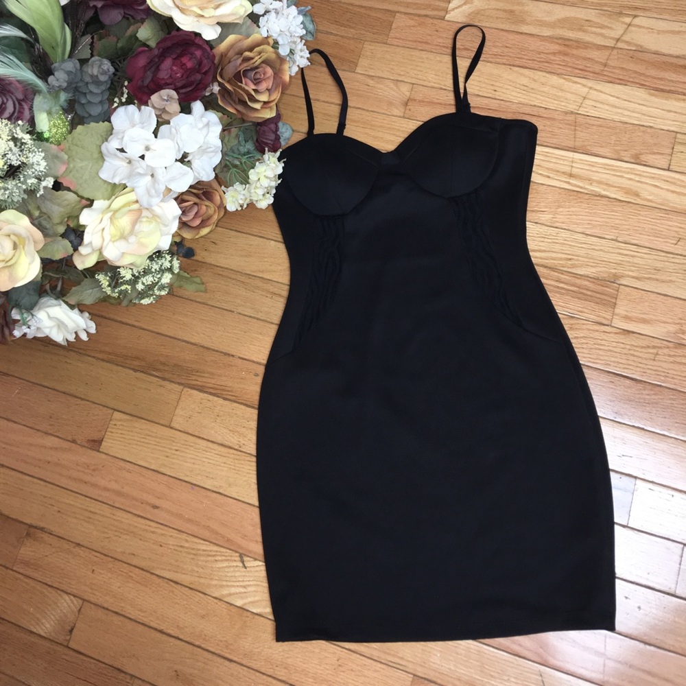 Sexy Black Mini Dress