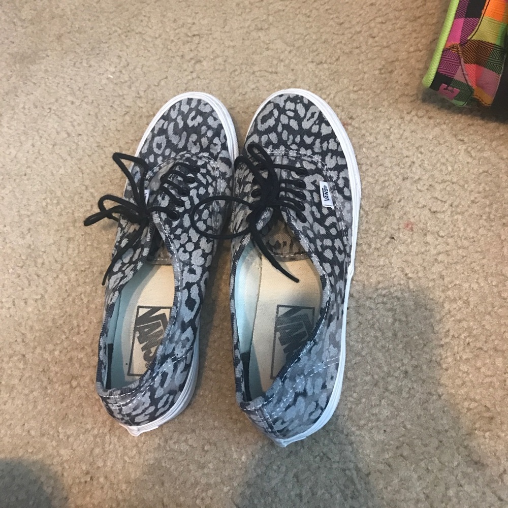 Vans animal print