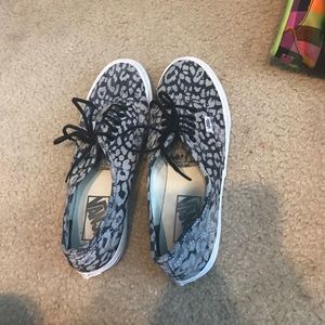 Vans animal print