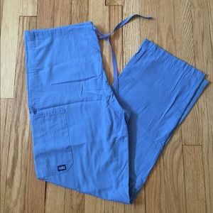 Ceil blue scrub bottoms