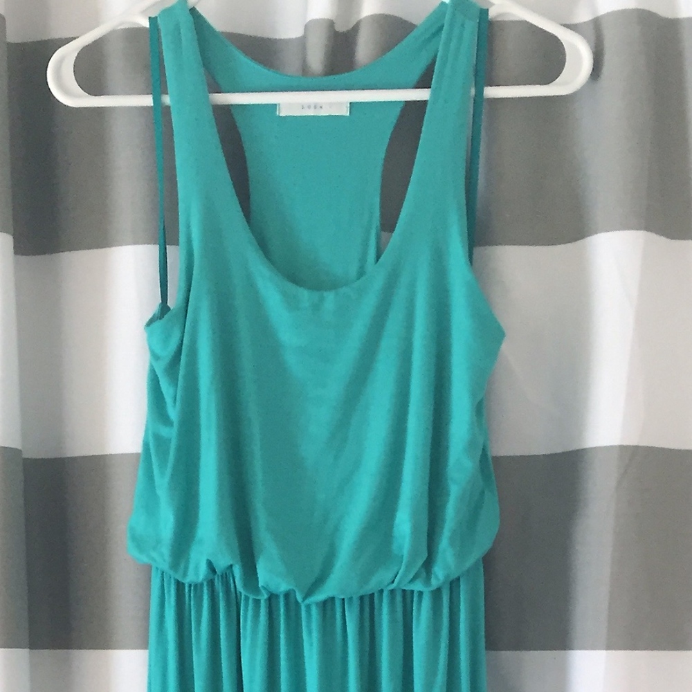 Lush Knit Maxi Dress Racerback