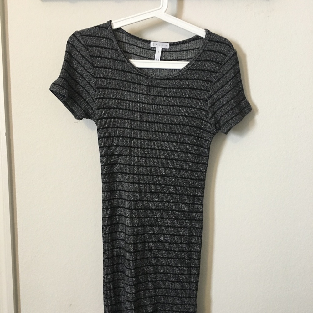 Grey/Black Fitted dress 🖤