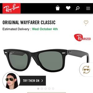 Original Rayban Wayfarers