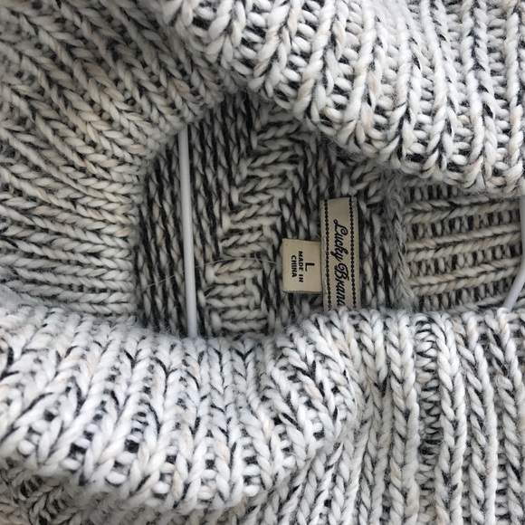 Lucky Brand Fringe Front Sweater - Picture 3 of 4